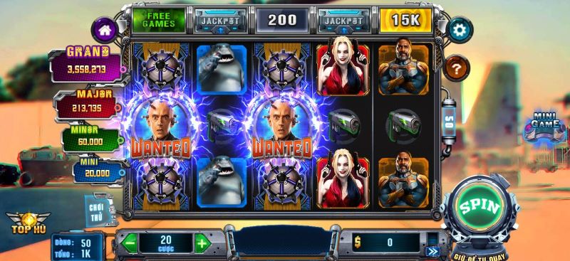 Khám phá slot game The Suicide Squad khuynh đảo thị trường hiện nay