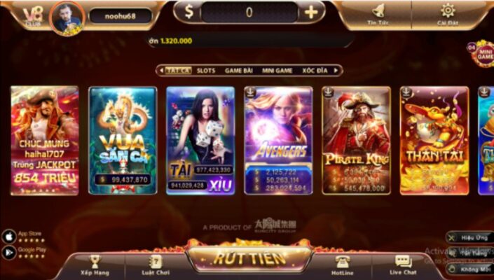 Trò chơi trực tuyến đổi thưởng đỉnh cao tại cổng game